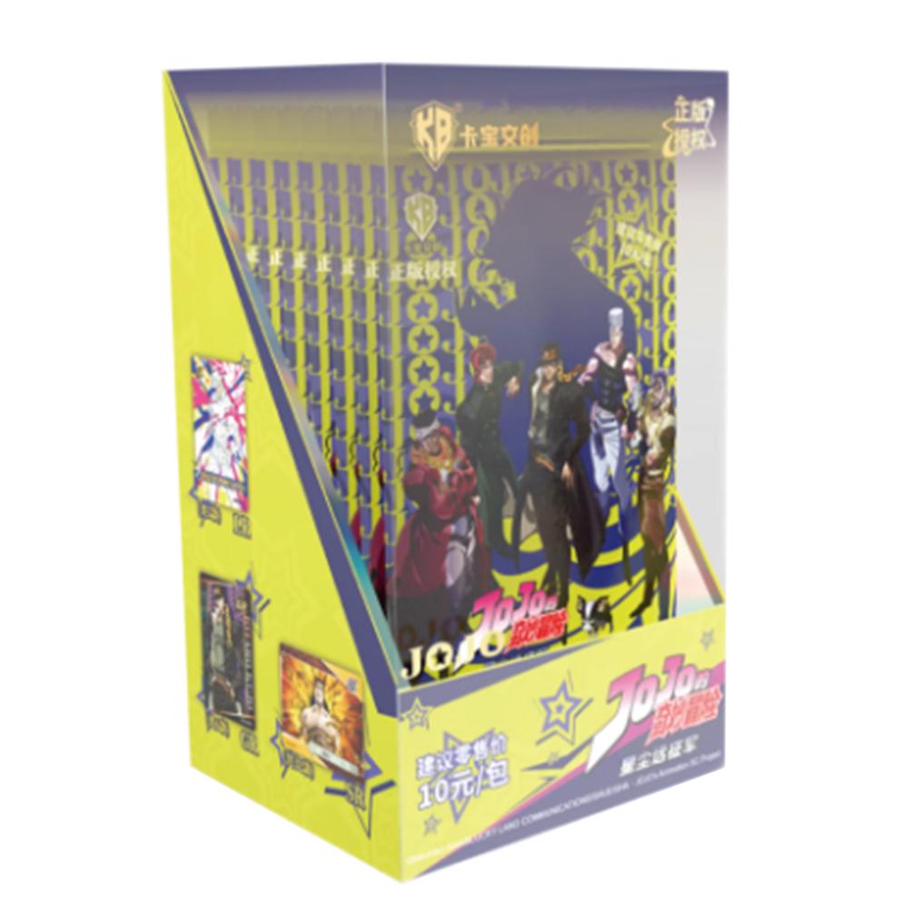 JOJO's Bizarre Adventure Cards Golden Wind Cards Diamond Flash Gold Hot Anime Collection Toys Gifts