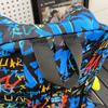 Backpack Men's Graffiti Backpack Senior High School Student Schoolbag