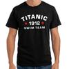 Men's and Women's T-shirts Titanic Swim Team 1912 Funny Gift Humor Fun