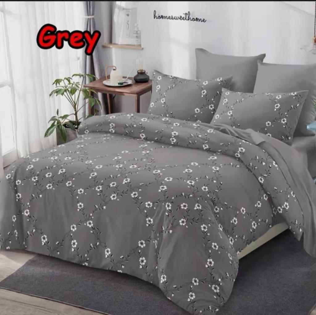 6 Color Duvet Cover Set Floral Bedding Collection with Pillowcase  Single Twin Double Full Queen King Size Ultra Soft Comforter Cover