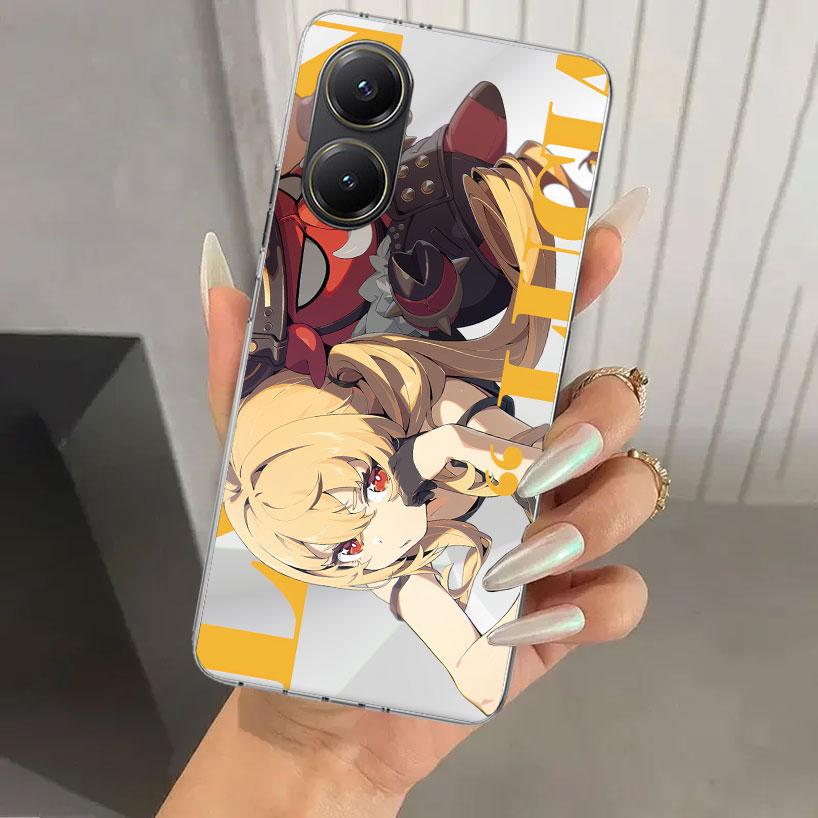 Чехол для телефона Zenless Zone Zero ZZZ для Xiaomi Poco X5 X6 X7 Pro F7 Ultra M7 Redmi 15 15C 13 13C 12 12C 10 10A 10C 9 9A 9C 9T Оболочка