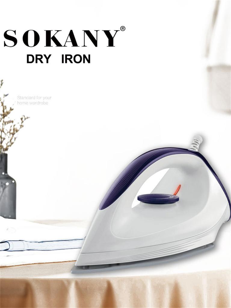 SOKANY-119 Household Electric Iron Handheld Steam Ironer Mini Portable Student Travel Ceramic Base Plate Design Suitable for all