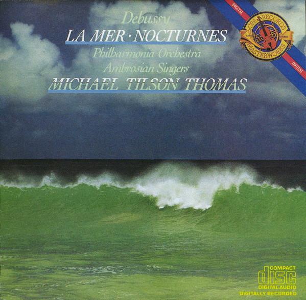 

CD CLAUDE DEBUSSY, PHILHARMONIA ORCHES - La Mer  Nocturnes 38DC119 CBS Masterworks 1983 US Classical Used