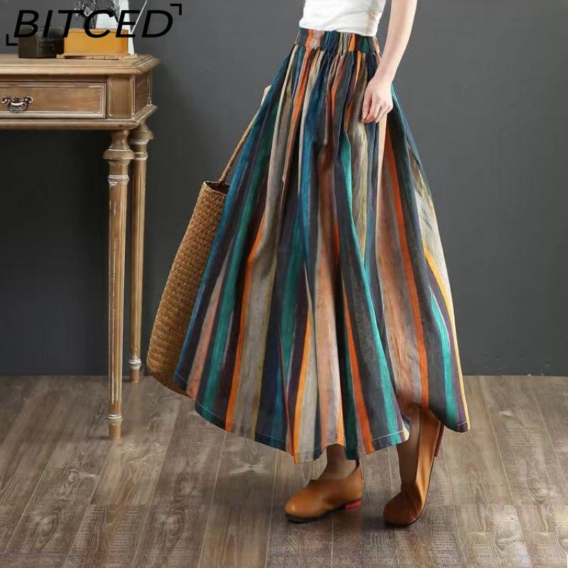 BITCED Women's Fashion Casual Summer Spring Skirt