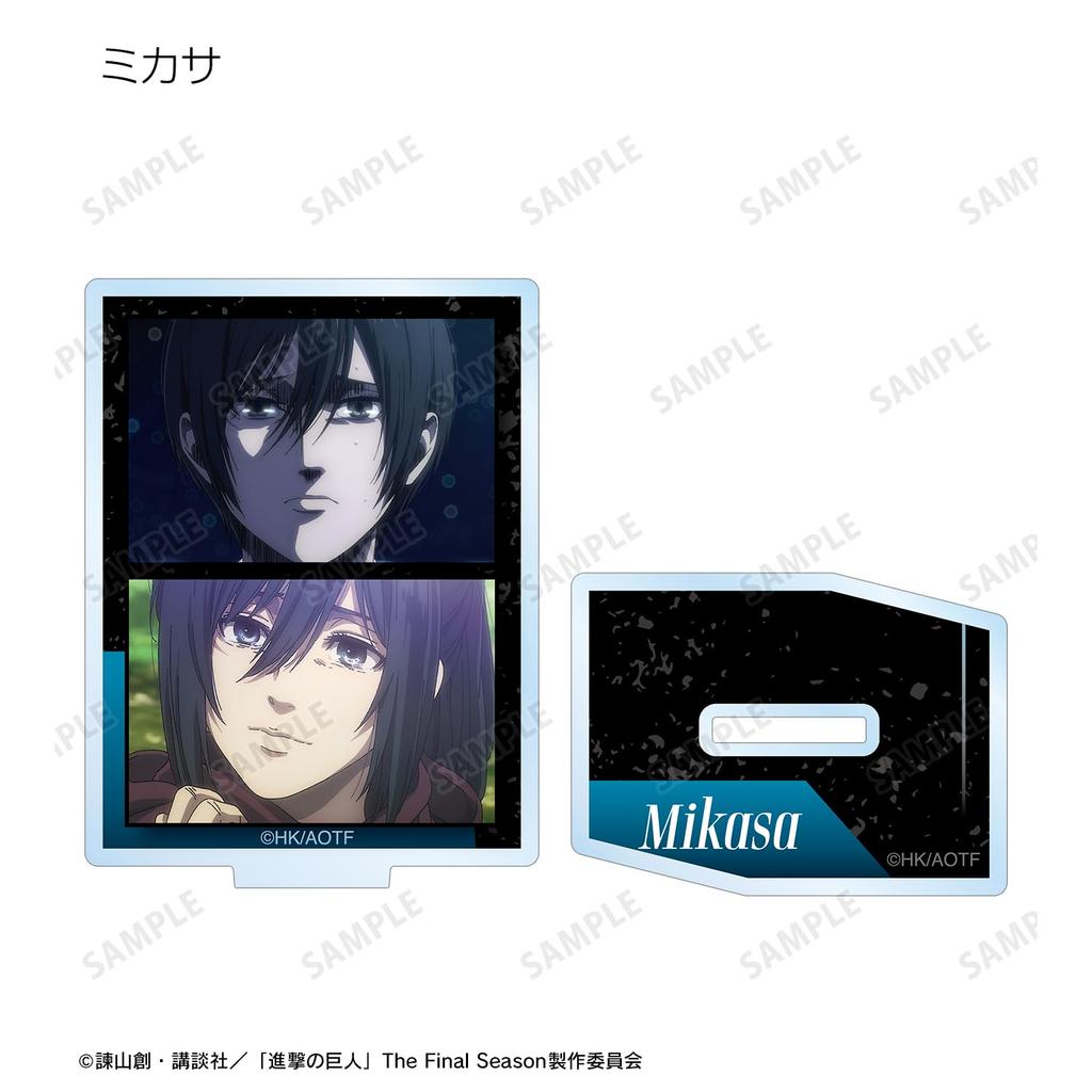 Attack On Titan Trading Scene Acrylic Stand Box 8-piece