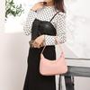 Girl's Fashion Underarm Crossbody Bag  Solid Color Comfortable PU Leather Delicate And Small Hardware Decoration  Durable And Exquisite Sling Bag