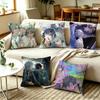 LLink Click Cheng Xiaoshi Lu Guang Anime  Pillow Case Square DoubleSided Sofa Cushion Cover Bedroom Bedside Pillow