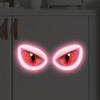 3D Sticker of Demonic Eyes for Toilet, Waterproof Wall Sticker for Bathroom, Toilet Cover Decoration Sticker