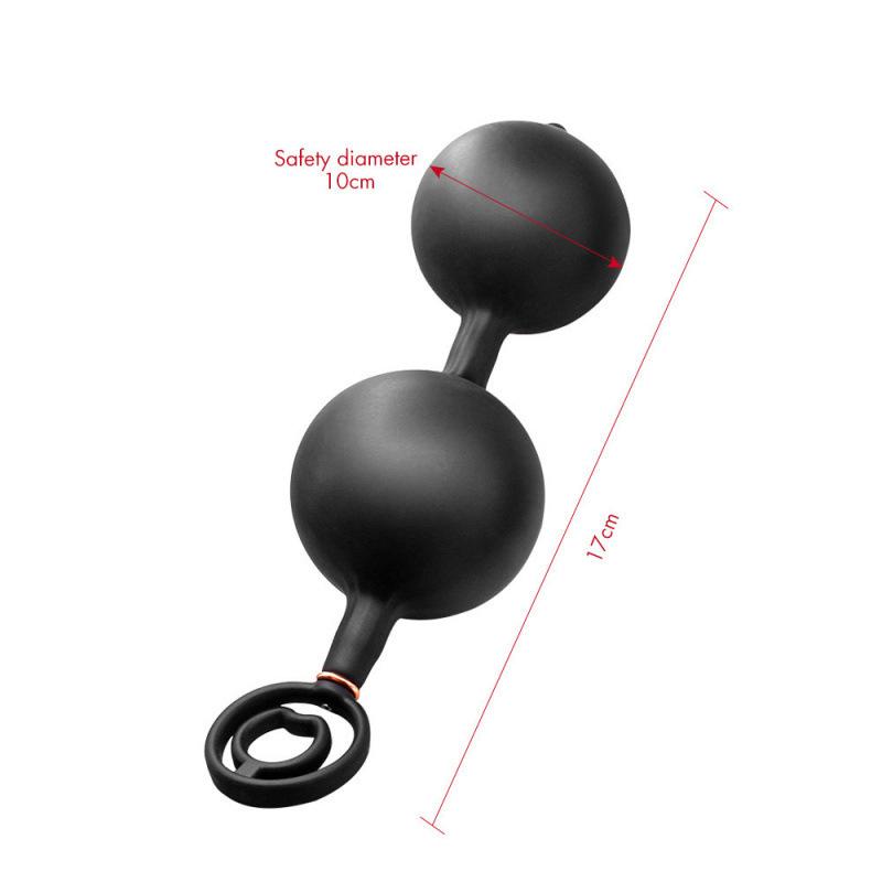 Wibrator Nadmuchiwany Korek Analny Ogromny Korek do Pośladków Dildo Pompka Rozszerzanie Pochwy Anusa Masażer Prostaty Zabawki Seksualne dla Kobiety Mężczyzny Geja