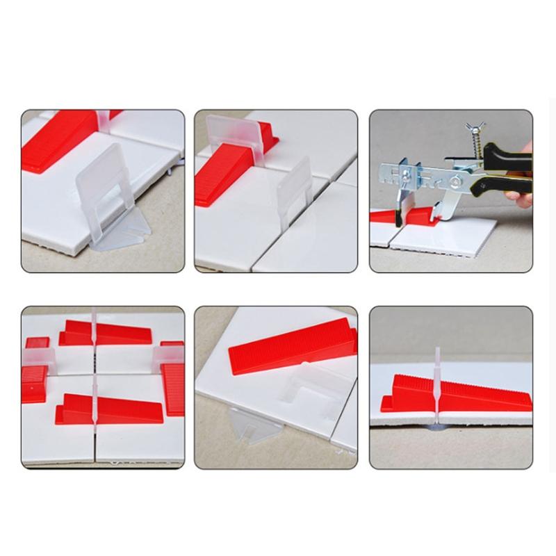 Tile Leveling System Professional Ceramic Tile Stone Installation Leveling Spacer Clips Reusable Handheld Tile Plier