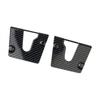Carbon Fiber Style Door Lock Cover Buckle Trim For Chevrolet Corvette C6 2005+