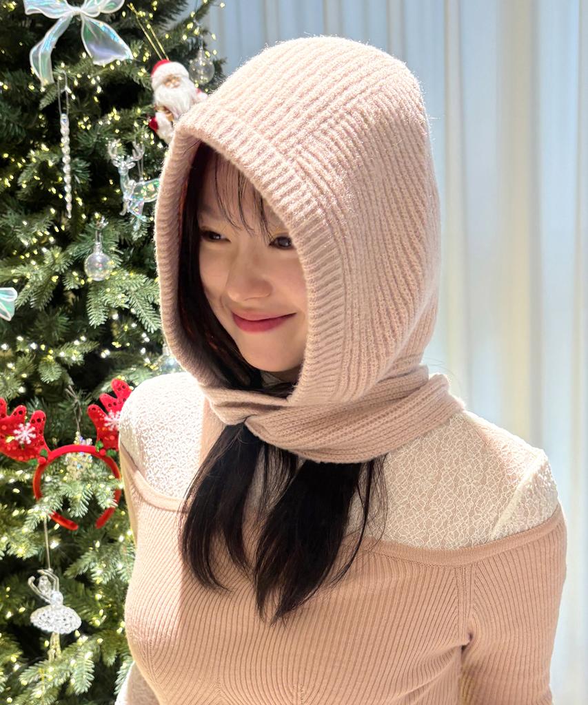 Maseumaluljeu Fuzzy Muffler Balaclava_5 Colors