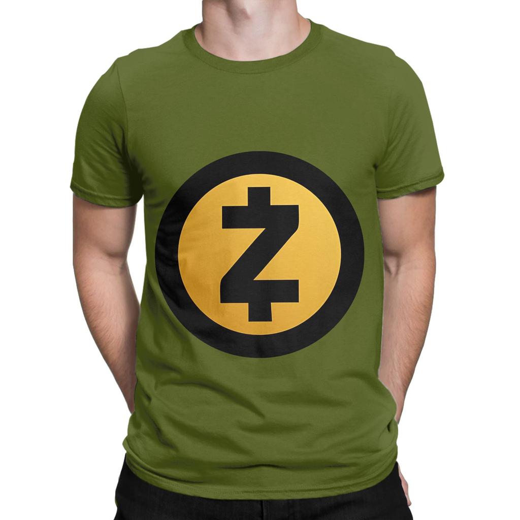 Zcash Zec Logo Poster Funny Graphic 100 Cotton Tshirt Zcash Zec Tees Tops For Unisex
