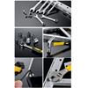 108Pcs Household Tool Set Wrench Screwdriver Hardware Hand Tool Kit for Decoration Maintenance