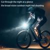 D2 Bicycle Flashlight Headlight LED Bike Light Rechargeable Bike Front Light MTB Road Bike Head Lamp Safety Night Riding Cycling