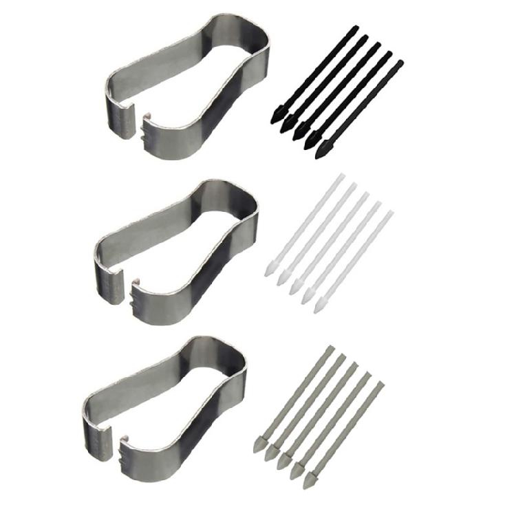 5PCS Replacement Pen Tip Including Storage Clip Ergonomic For Tablets S6 T860 Enhances Tablets Compatibility