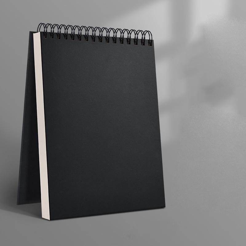 8K/16K Sketchbook Thick Paper Brown Spiral Notebook Professional Artist Graffiti Painting Book Art School Stationery