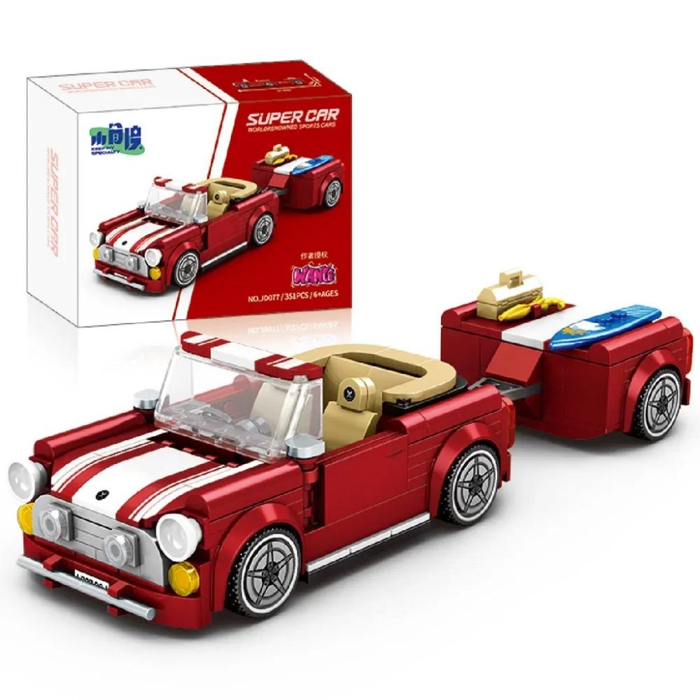 11 Types Speed Champions Car Hypercar Building Blocks MOC Construction Bricks Famous Sport Vehicle Toys Gift For Children Kids