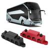 2pcs 4 Post Power Distribution Terminal Busbar Block M10 for 12‑48V Trucks RVs Boats Trailers