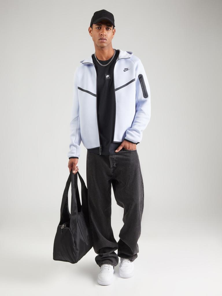 Толстовка Nike Tech Full-Zip Windrunner Hoodie (HV0949) ghost/black
