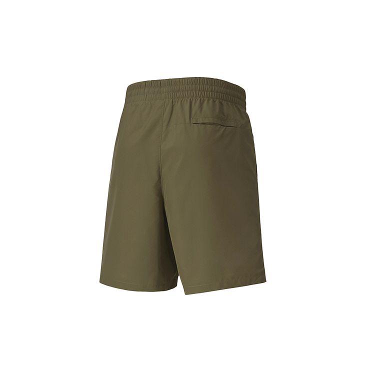 Puma X First Mile Camo Running Shorts Men Bottoms Brown-Olive 519027-02