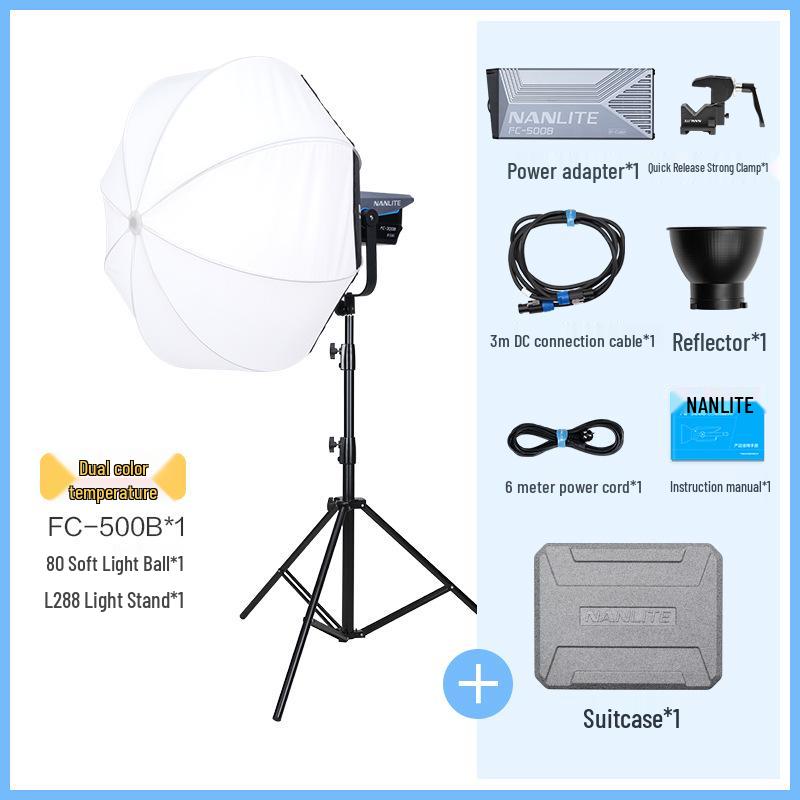 Nanlite FC-300B/500B High-Power LED Outdoor Photography Soft Light