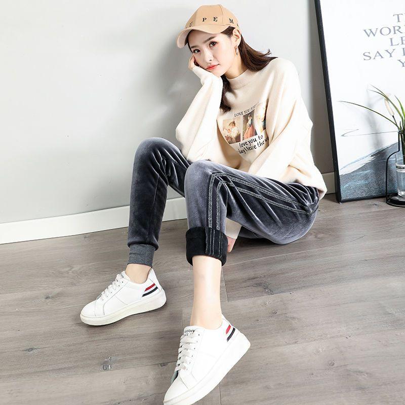 Теплые женские брюки Pleuche — фото 8