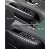 For Hyundai Kona SX2 2024 2025 Wood Grain Door Armrest Pad Decal Window Switch Button Cover LHD