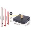 F26C Silent Quartz Wall Clock Movement Mechanisms Battery Powered DIY Repair Parts Replacement with Long Hands