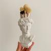 ResinDavid Vase Face Head Interior Decorative Flowerpot Modern Jars Home Decoration Flower Arrangements Desktop Art Sculpture