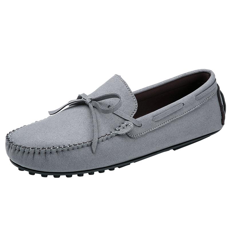 Fashion Trend Suede Men Casual Shoes Breathable Comfort Slip-on Mens Driving Shoes Fashion Men Lazy Shoes Luxury Brand Loafers Moccasins