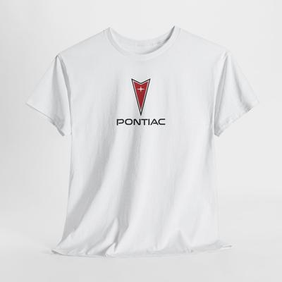 Pontiac T-Shirt – Unisex Auto-Logo Baumwoll-T-Shirt für Männer Frauen oder Auto-Fans