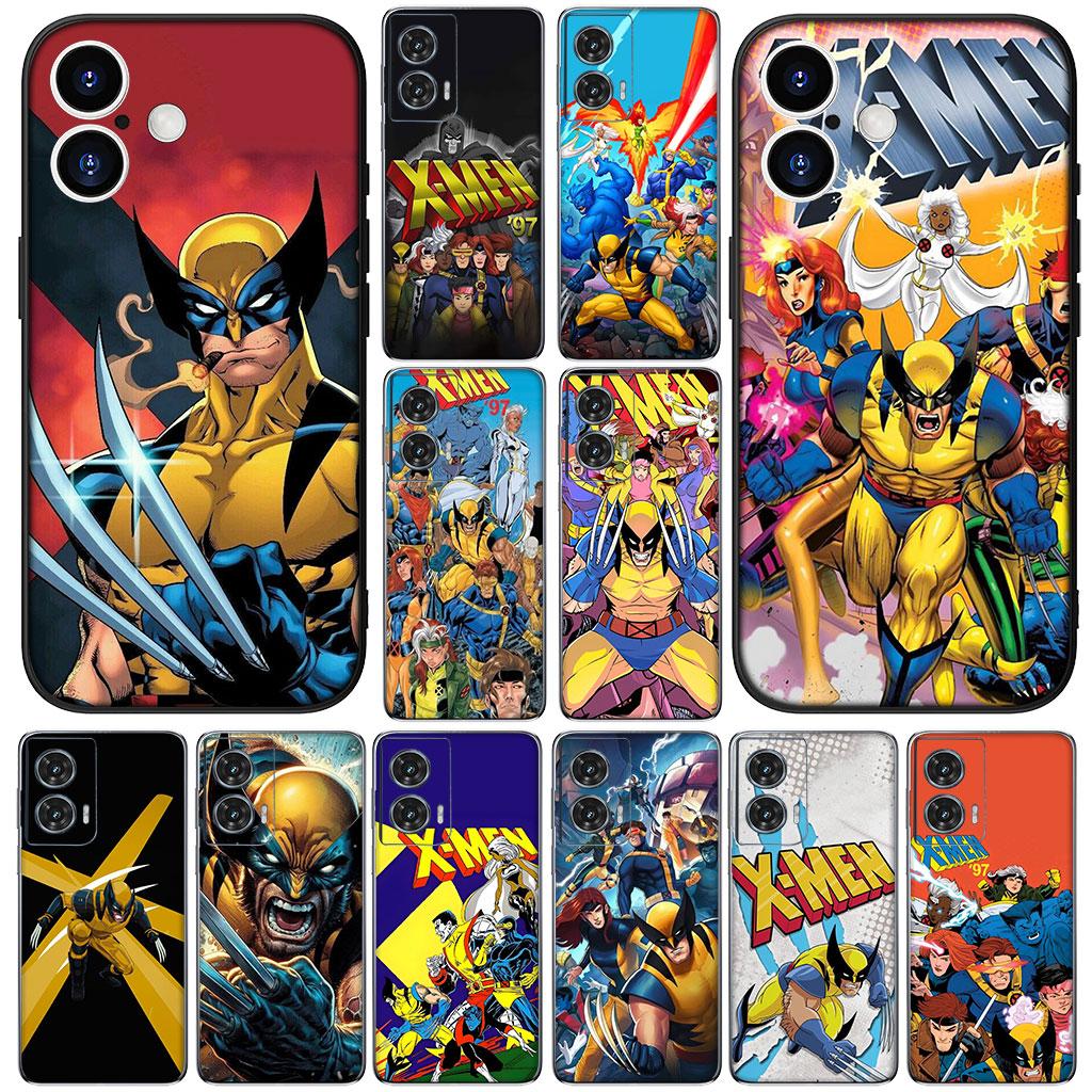X Men Marvel Wolverine Xmens Casing Phone Cover for Apple iPhone 16 15 14 11 Pro Max 7 8 Plus SE2 SE3 SE 2022 2020 Case