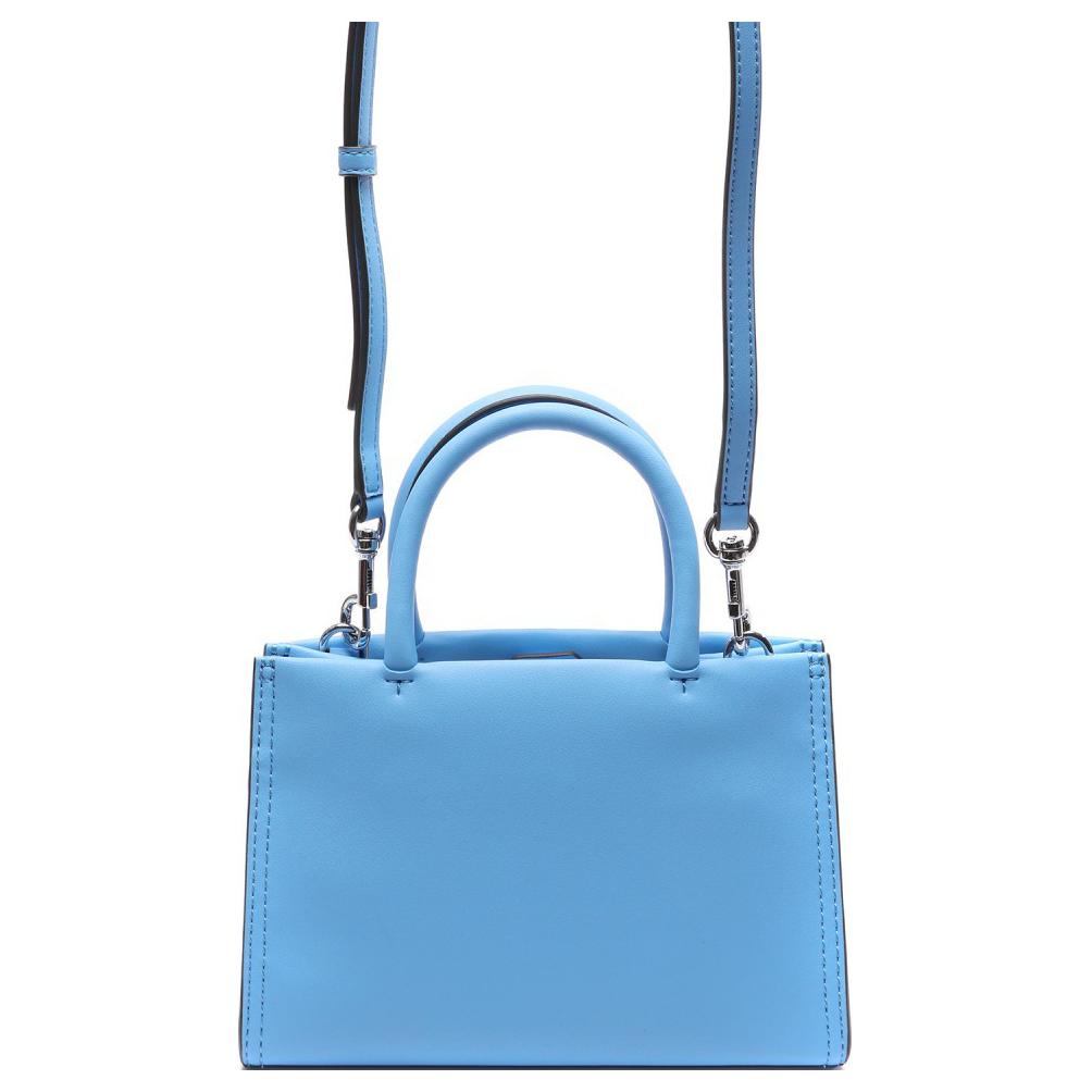 Tory Burch Ella Magnetic Snap Adjustable Detachable Shoulder Strap Synthetic Leather Tote Bag Shopping Bag Crossbody Handbag Mini 145613-400