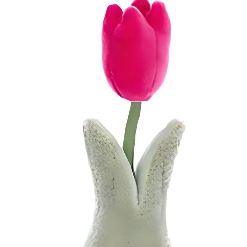 JELLYCAT Fun Plant Series Soft and Beautiful Tulip Companion Doll Plush Doll 22cm High