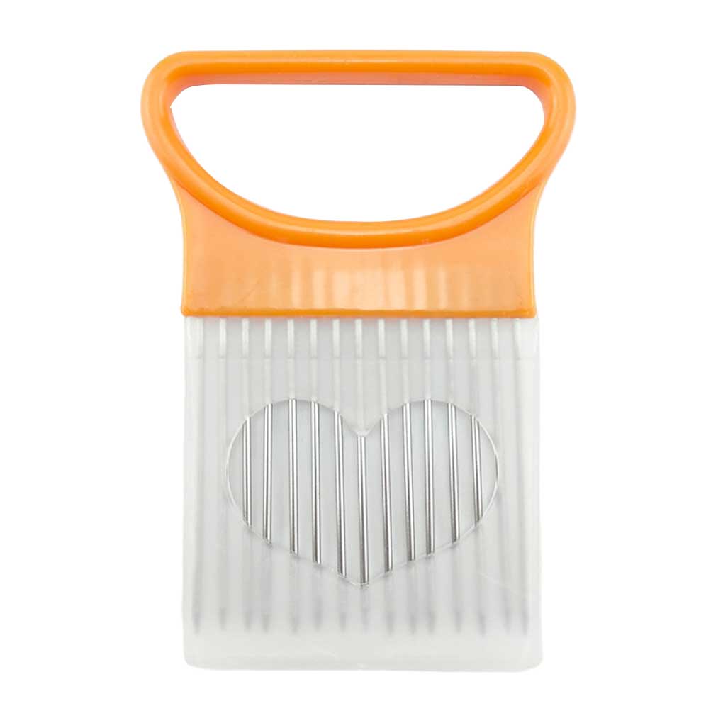 

Вилка-игла для лука, овощерезка для фруктов, измельчитель для помидоров, многофункциональная кухонная нарезка, гаджеты для приготовления чипсов, инструменты оранжевый