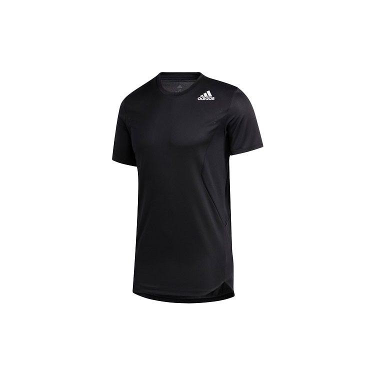 Adidas Drop Shoulder Sleeve T Shirt Men's Black GL7305