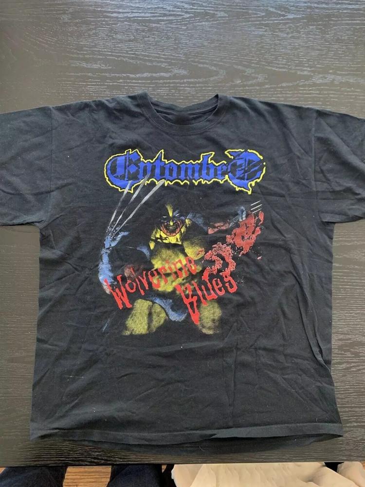 Entombed Band Wolverine Blues Album T Shirt Full Size S-5XL TT262 Unisex T-Shirt XXXL