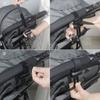 Electric Double Hook 360 Rotatable Stroller Hook New Clasp Loop Hanging Buckle  Baby Stroller