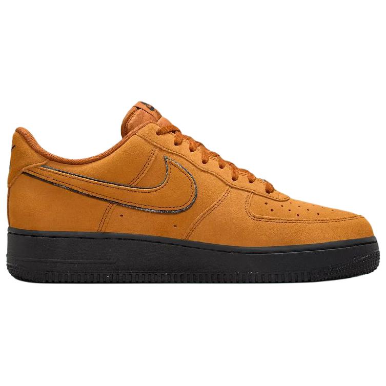 Nike Air Force 1 07 LV8 Desert Ochre Unisex Sneakers Copper Black HQ1966-700