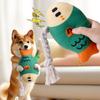 Fish Shaped Dog Squeaky Toy Plush Grind Teeth Toy Cute Chew Play Toy  for Relieve Boredom
