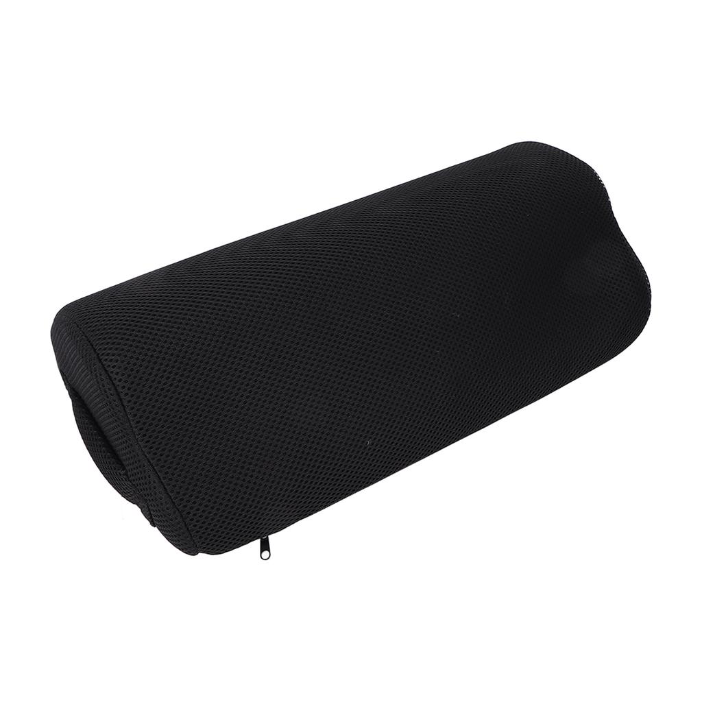 Under Desk Footrest Cloud Shape Promote Blood Circulation Memory Foam Foot Rest Black