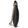 Gucci GG Emblem Logo Zipper Closure Pebbled Leather Handbag Small Women Handbags Black 815277-AAEEM-1000