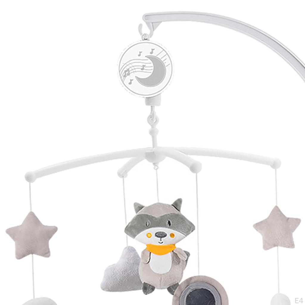 Adorable Baby Mobile Rattle Toy Set for Nursery Decor