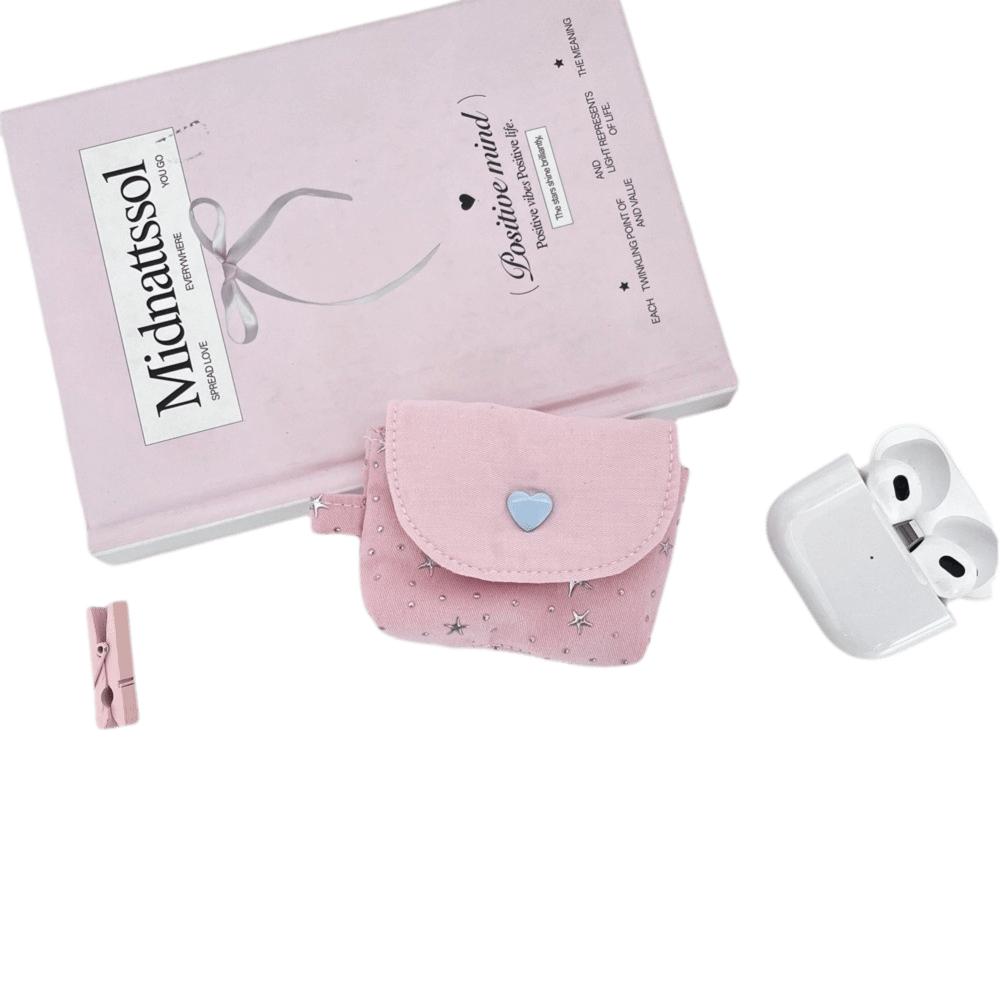 Mini Coin Purse Sequined Stars Key Jewelry Protective Pouch Earphone Storage Bag  for Women Girls