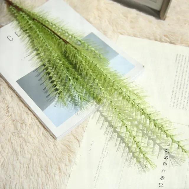 1Pcs Colorful Malt Grass Artificial Flower Home Furnishing Decorating Dog Tail Christmas Festival Arrangement Wedding Decoration