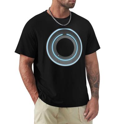 TRON Identitäts-Scheiben T-Shirt Schnelltrocknende T-Shirts Personalisierte Hemden Grafik Herren Grafik-T-Shirts