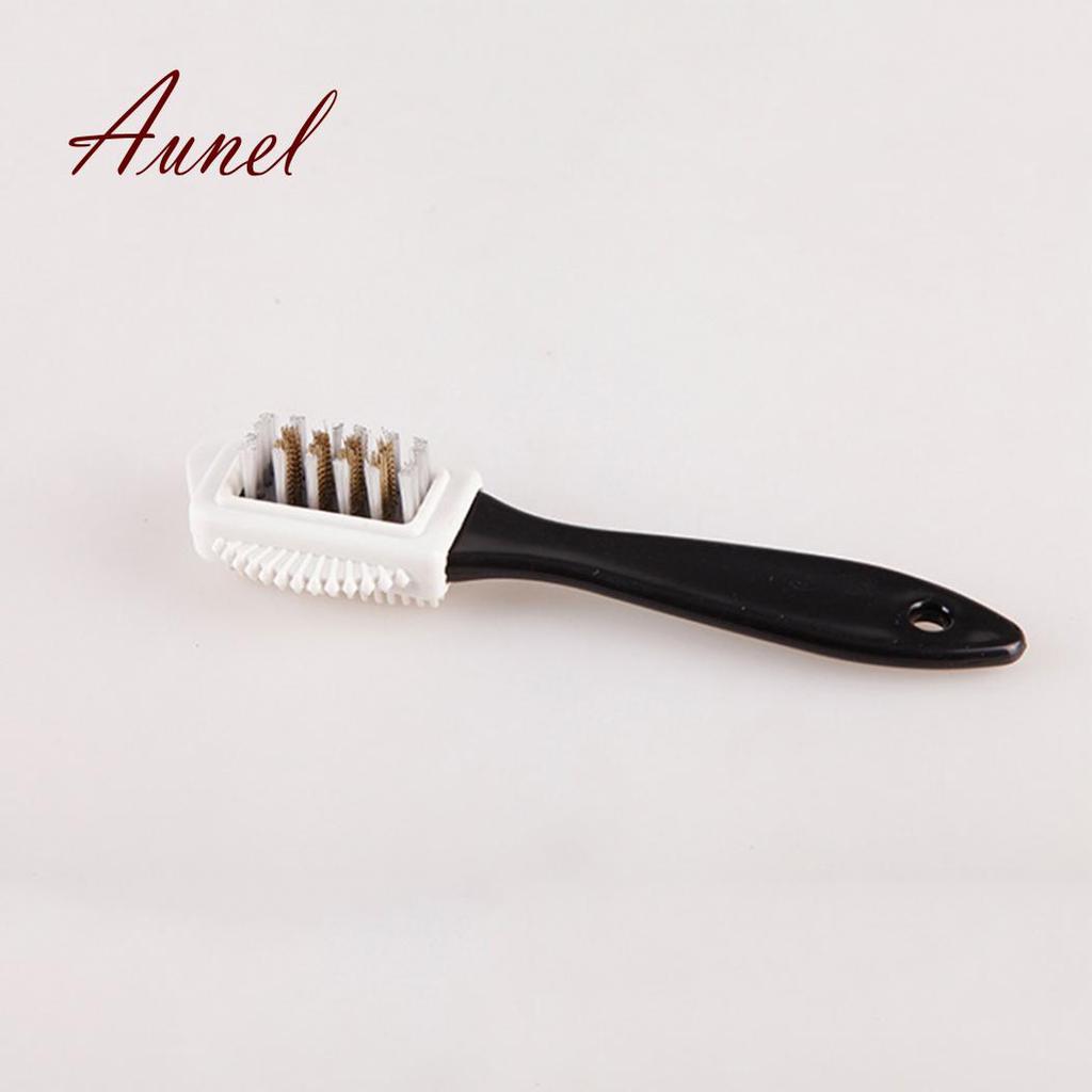 H- Held Three - Sided Cleaning Brush Sanded Suede Shoes Guide Cleaning Tools
