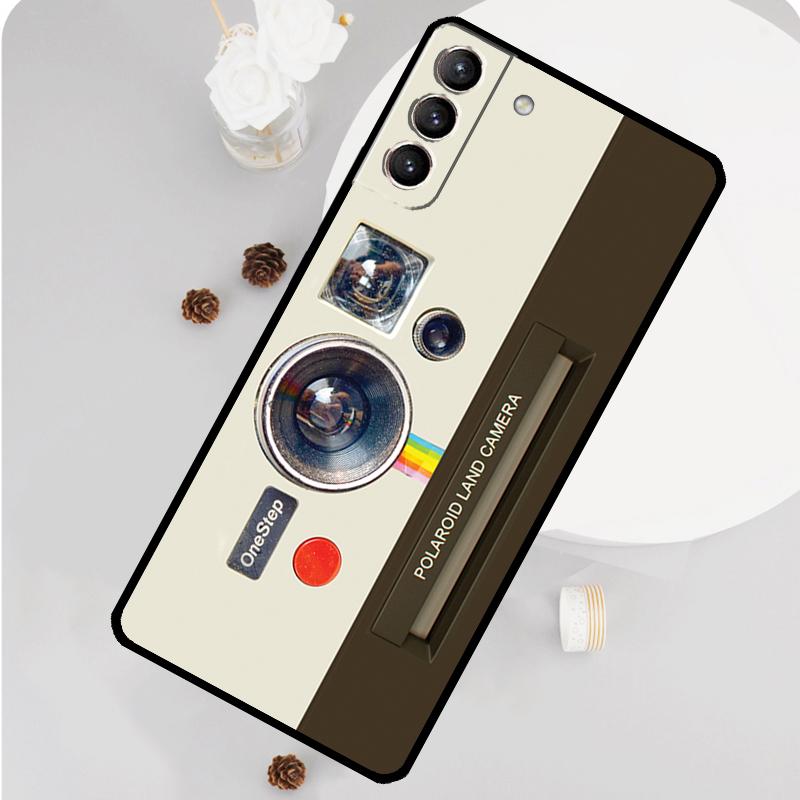 RETRO PHOTO CAMERA Phone Case For Samsung Galaxy S23 Ultra S20 S21 S22 S24 S25 Plus S9 S10 S24 FE Funda Cover