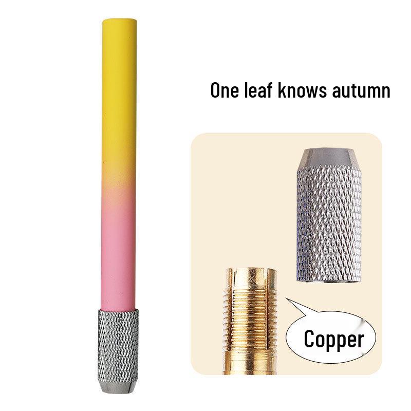 Dual-Ended Metal Pencil Extender & Cap Holder